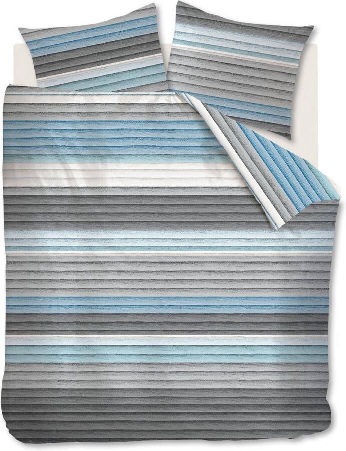 Beddinghouse Macon Dekbedovertrek Lits-jumeaux 260x200 220 cm Blue Grey