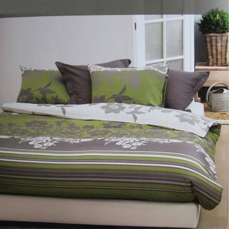 Beddinghouse Narni Dekbedovertrek Tweepersoons 200x200 220 cm Jade