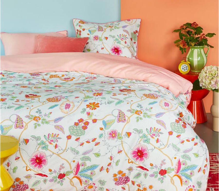 Beddinghouse Oilily Flower Beauty Dekbedovertrek Roze 200 x 200 220 cm + 2x 60 x 70 cm