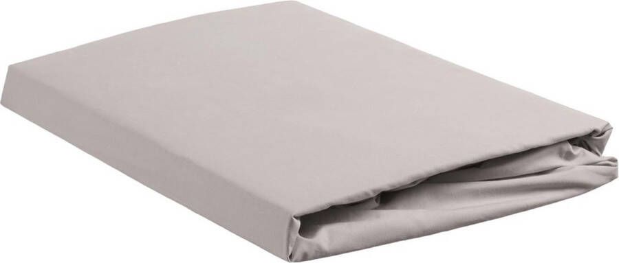 Beddinghouse hoeslaken Percale katoen Eenpersoons 80 90x210 220 cm Light grey