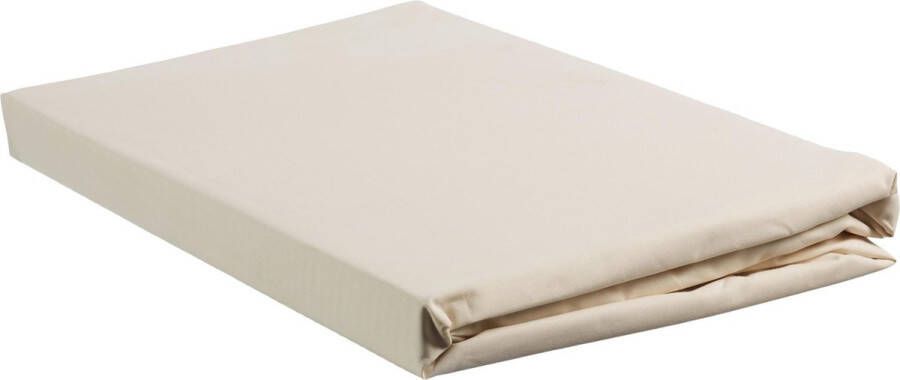 Beddinghouse Percale katoen Topper Hoeslaken Tweepersoons 140x200 cm Naturel