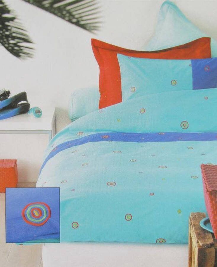 Beddinghouse Sombrero Dekbedovertrek Litsjumeaux 240x200 220 cm Aqua