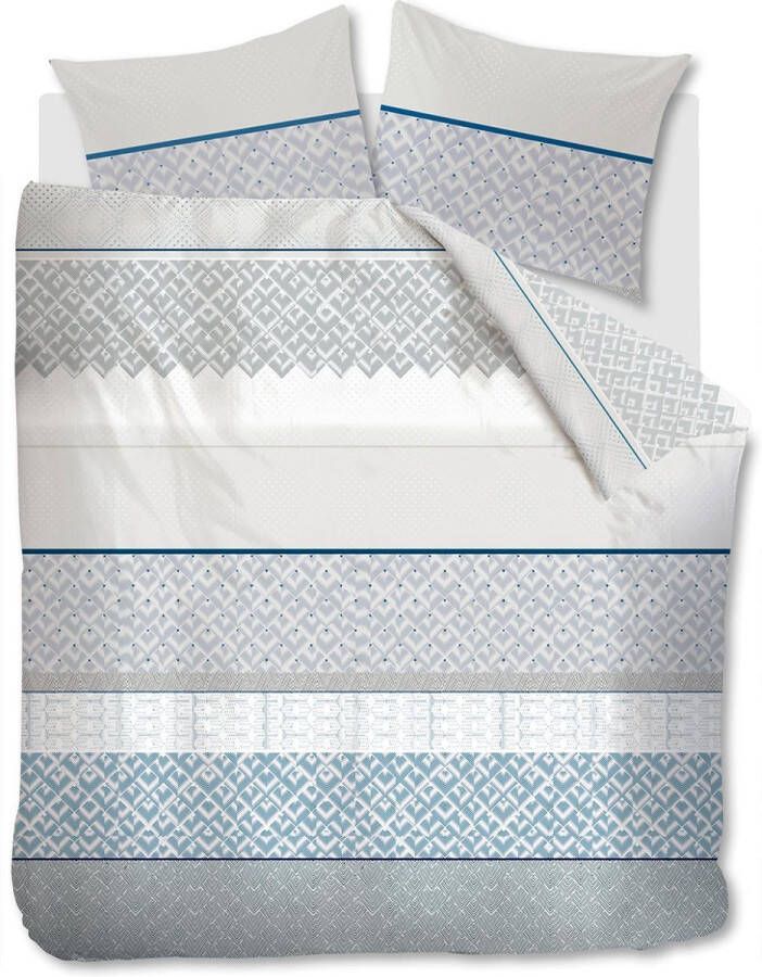 Beddinghouse Teije Dekbedovertrek Tweepersoons 200x200 220 cm Blue