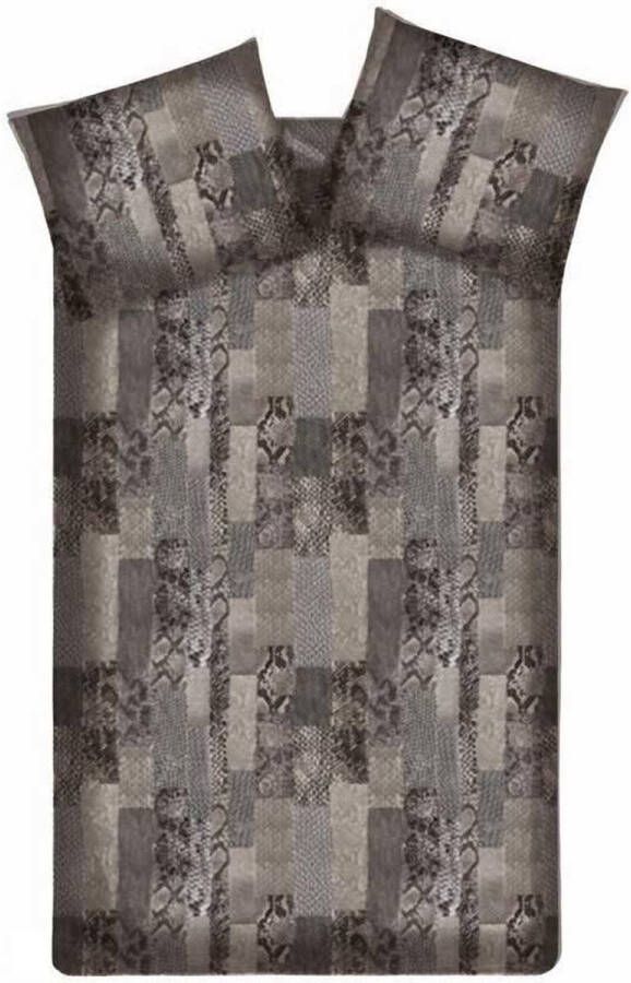 Beddinghouse Westbury Dekbedovertrek Eenpersoons 140x200 220 cm Grey