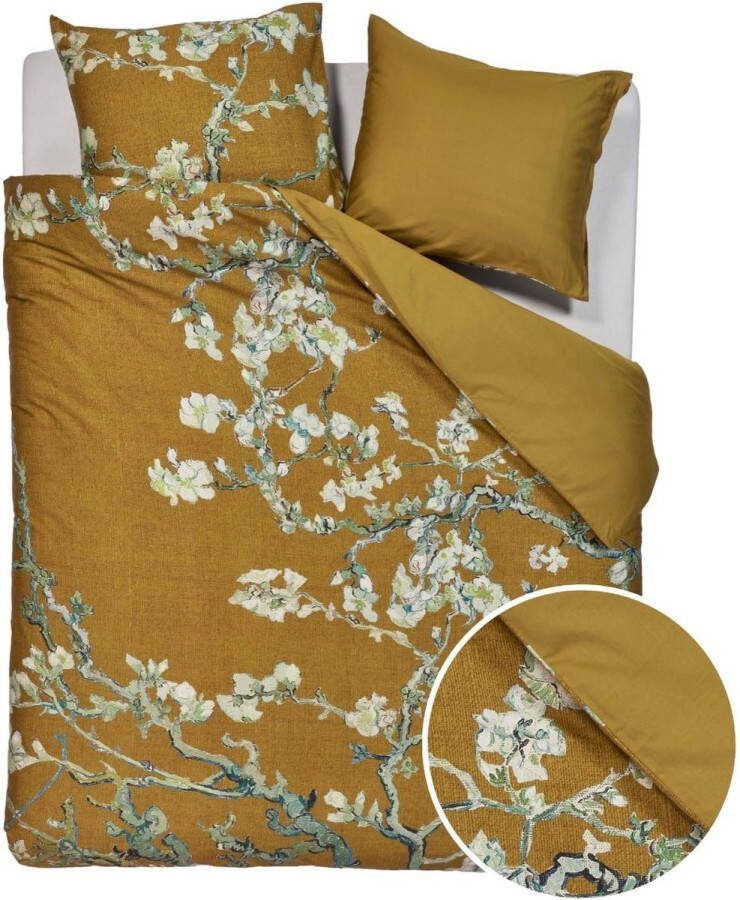 Beddinghouse x Van Gogh Museum Blossoming dekbedovertrek Lits-Jumeaux XL 260x200 220 Oker