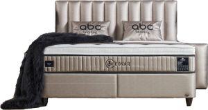 Bedworld Collection Bedworld Opberg boxspring Leonar Gold 160x200 cm Gold