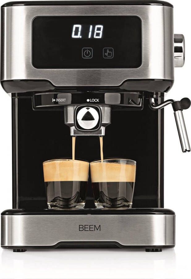 Beem Espresso Machine Select Touch 15 bar – touchscreen koffiezetapparaat 1100W koffiemachine