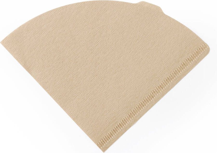 Beem papieren filter Pour Over set van 100 lichtbruin