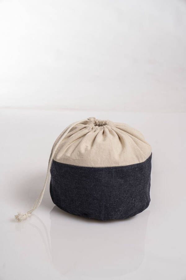 Bee&apos;s Wax Vershoudzak ø 20 cm Jeans Bijenwas Blauw