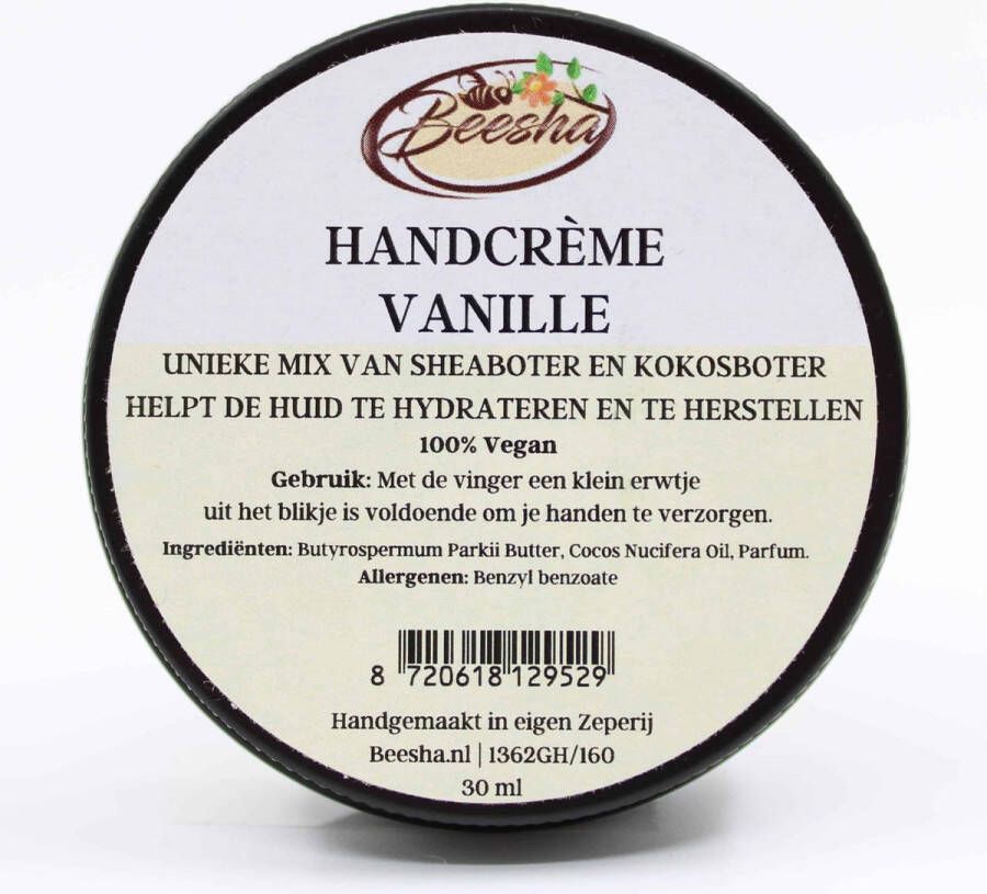 Beesha Handcrème Vanille