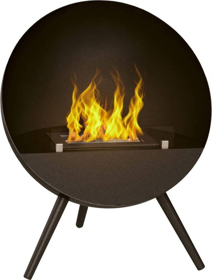 Beh Bio ethanol haarden bio ethanol vrijstaand zwarte kachel haard bio ethanol sfeerhaard met glas bio ethanol openhaard rond bio ethanol tuinhaard bio ethanol terrashaard bio ethanol kamerhaard bio ethanol moderne ronde unieke haard
