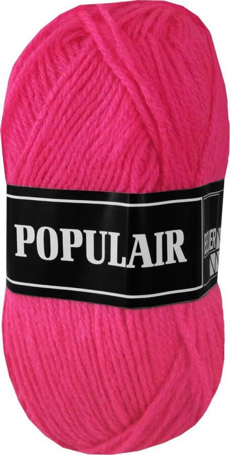 Beijer BV Populair acryl garen fel roze (75) pendikte 3 5 a 4mm set van 10 bollen van 50 gram zacht haakgaren