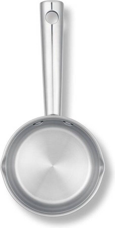 Beka Steelpan met 2 giettuiten Cicla RVS ø 12 cm geschikt voor alle warmtebronnen