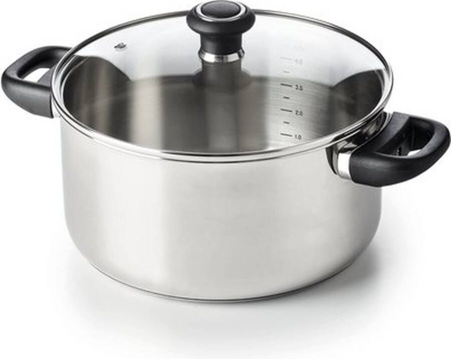 Beka Polo steelpan 9 l Rond Roestvrijstaal