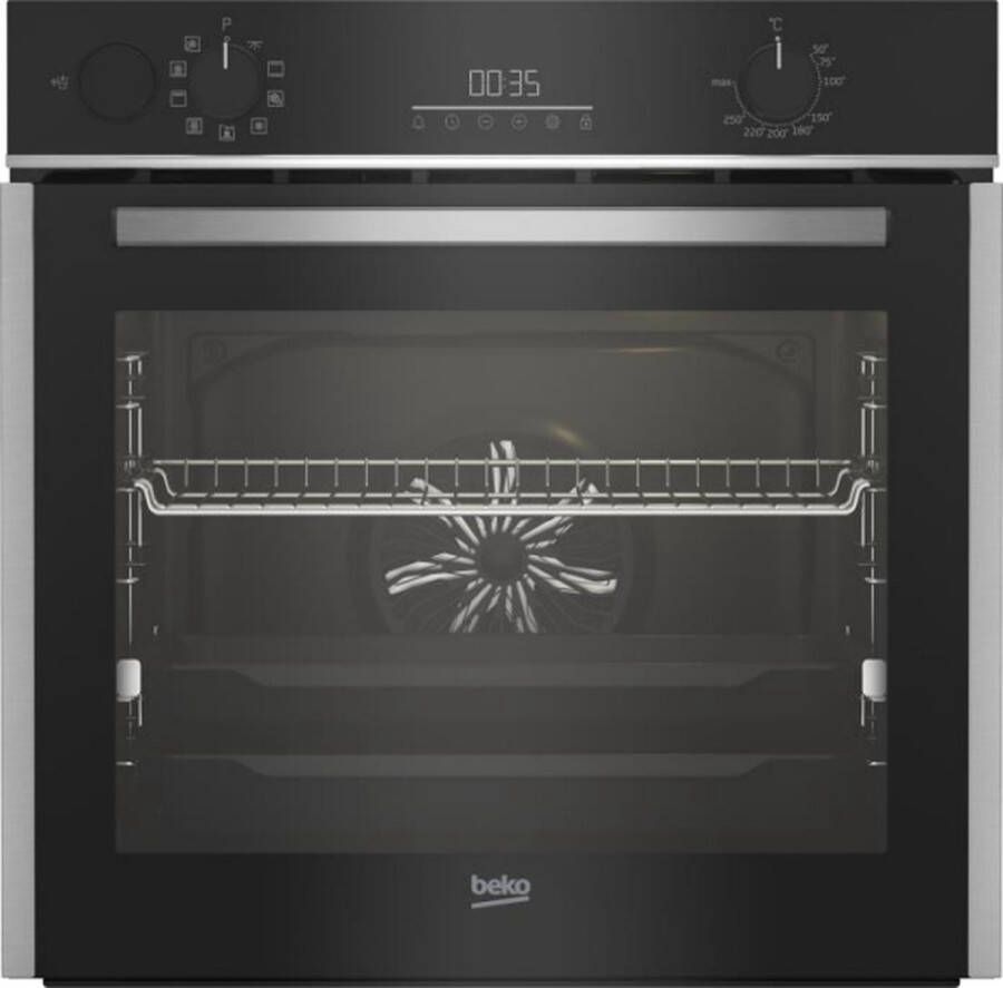 Beko b300 BCBIS14300MPSE Middelmaat Elektrische oven 72 l 2700 W 72 l Pyrolytisch + stoom