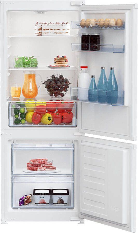 Beko BCSA240K3SN inbouw koelvriescombinatie 144 145 cm