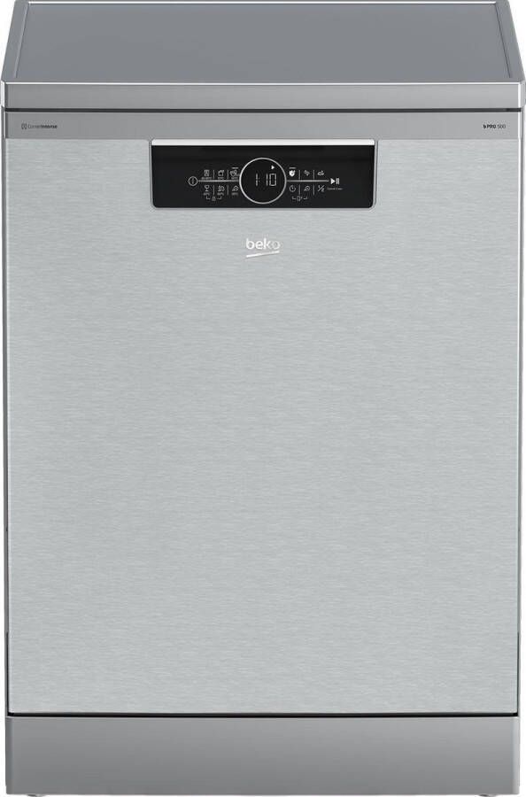 Beko BDFN36530XC CornerIntense Vrijstaande vaatwasser INOX