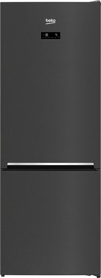 Beko RCNE560E40ZXBRN Koel-vriescombinatie Zwart