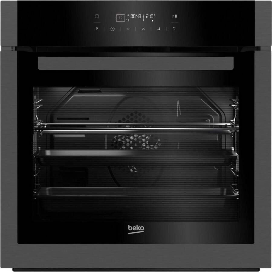 Beko BIR19400DXPS oven 72 l A Zwart Roestvrijstaal