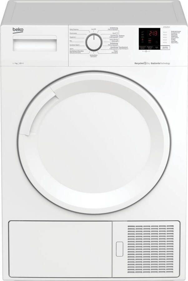 Beko DF7412PA1W RecycledDry™ Warmtepompdroger Wit
