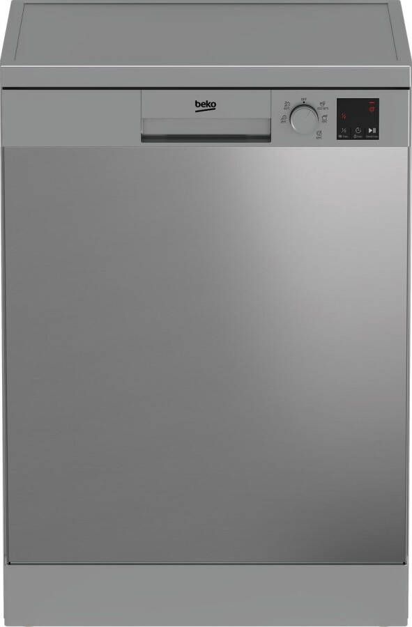 Beko DVN05320X Vrijstaande vaatwasser Grijs
