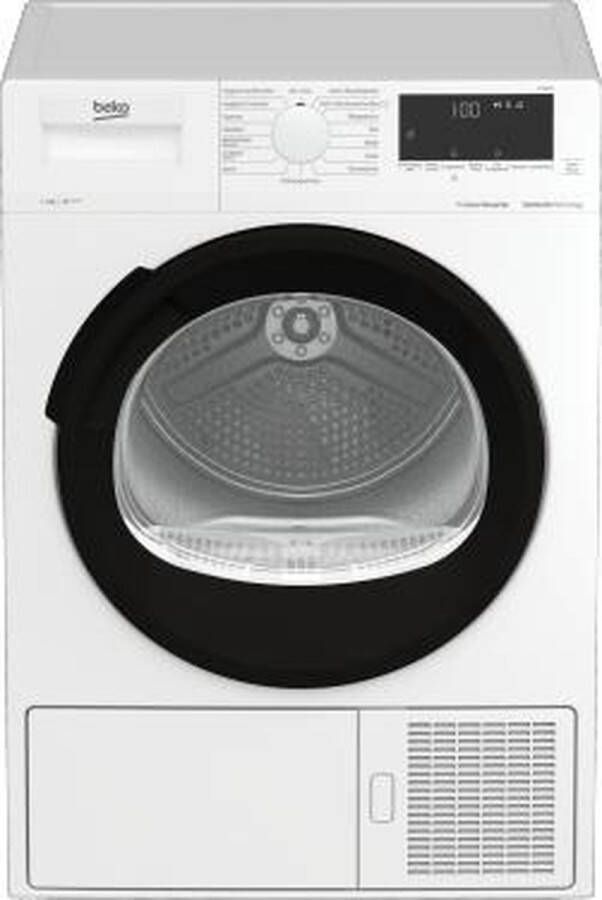 Beko EX856GX wasdroger Vrijstaand Voorbelading 8 kg A+++ Wit