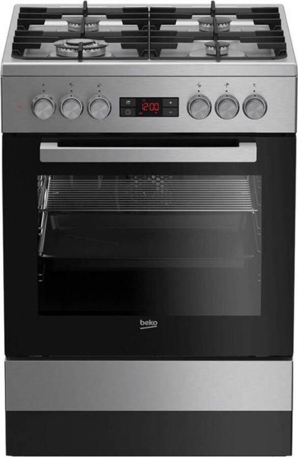 Beko FSE61330DXSNL Gasfornuis Zwart
