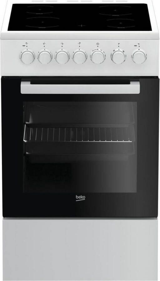 Beko FSM 57100 GW Vitrokeramisch Fornuis A | Vitrokeramische fornuizen | Keuken&Koken Fornuizen | FSM57100GW - Foto 2