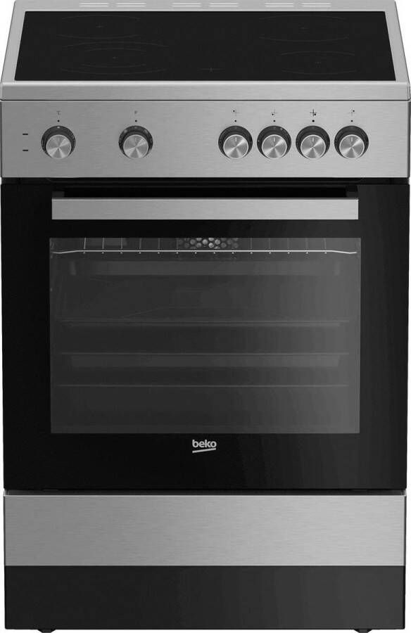 Beko FSM67010GX Keramisch fornuis Zwart - Foto 2