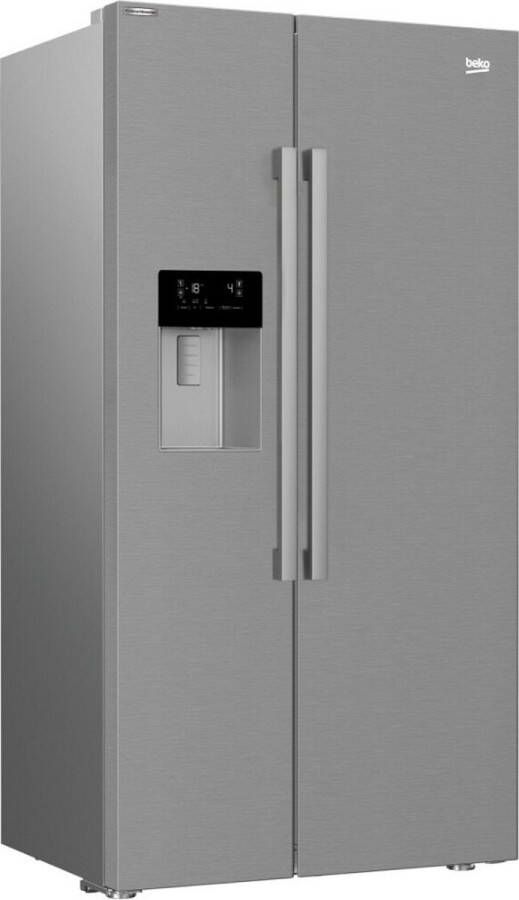 Beko GN162330XBN Amerikaanse koelkast Ijs en Water dispnerser NoFrost