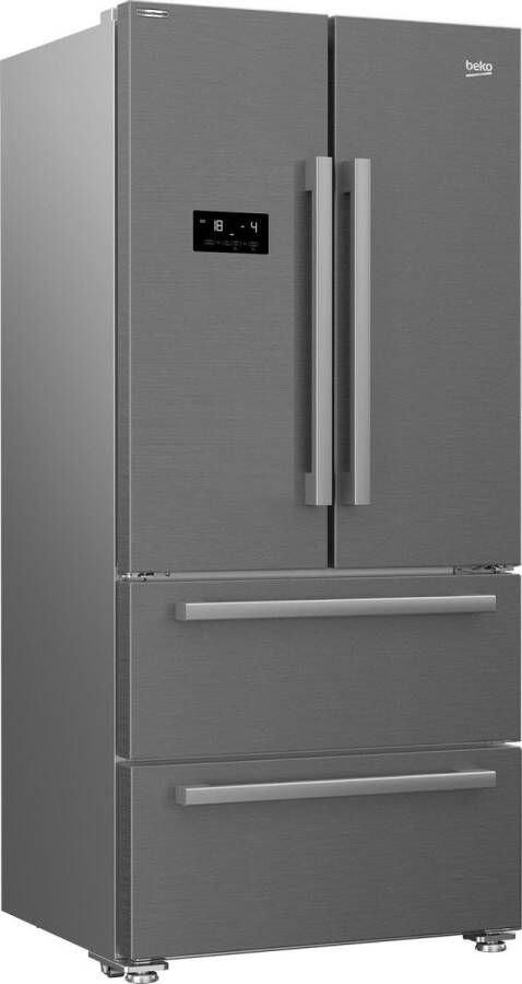 Beko GNE60531XN Amerikaanse koelkast Rvs