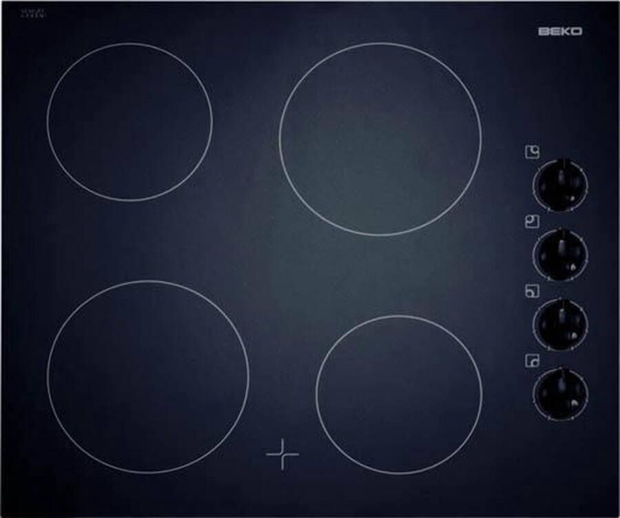 Beko HIC 64100 Kookplaat vitrokeramisch | Inductiekookplaten | Keuken&Koken Kookplaten | HIC 64100 - Foto 2