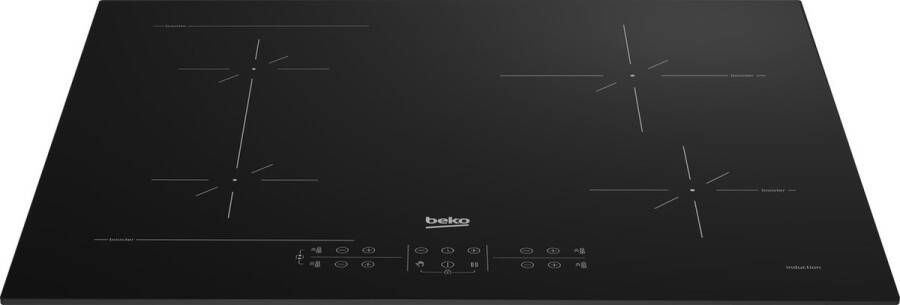 Beko HII64200SFMT kookplaat Zwart Ingebouwd 59 cm Inductiekookplaat zones 4 zone(s) - Foto 2