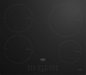 Beko HII64210MT Inductie Kookplaat Inbouw 60 cm 4 Zones | Zwart