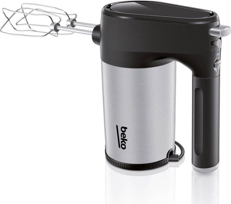 Beko HMM7350X mixer Handmixer Zwart Roestvrijstaal 350 W