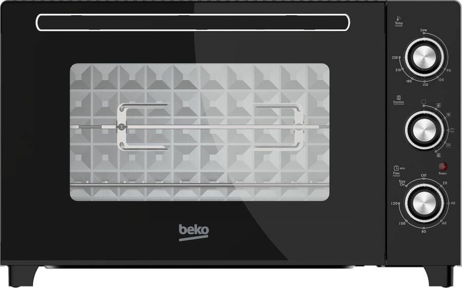 Beko Oven Model BMF60B Vrijstaand 60 liter Draaiknop Halogeenlicht Draaispit