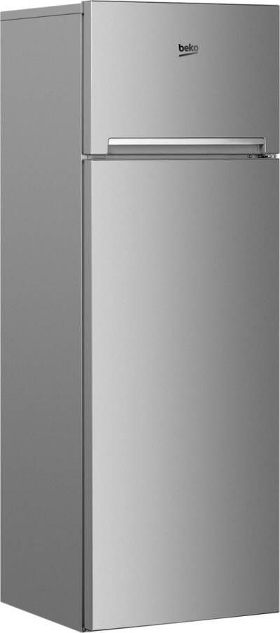 Beko RDSA280K30SN Boven-vriezer koelkast 250 L (204 + 46) Statische koude MinFrost A + Staalgrijs