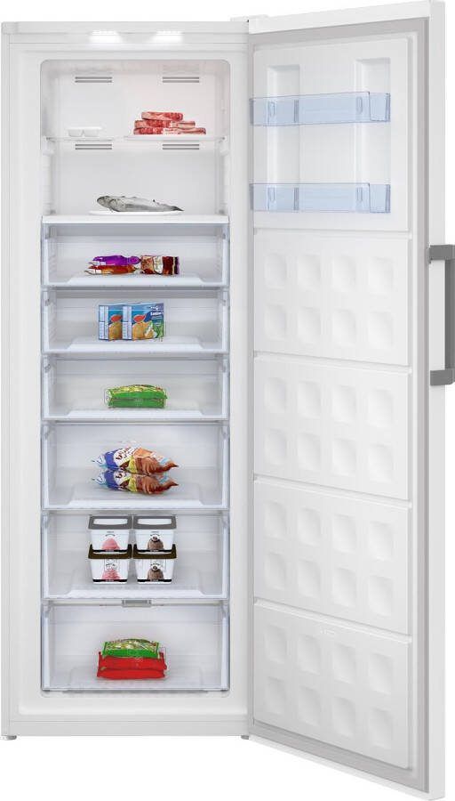 Beko RFNE448E41W Vrijstaande Vriezer kastmodel