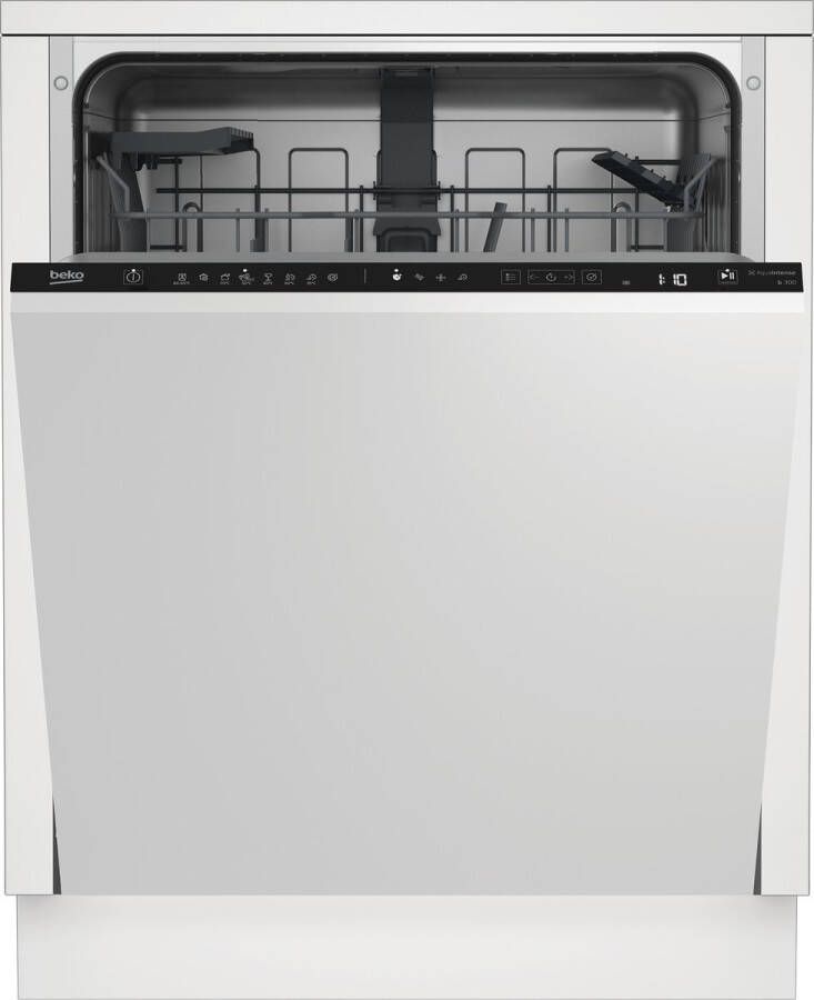 Beko BDIN38420Q AquaIntense Inbouw Volledig geïntegreerd Nishoogte 82 87 cm