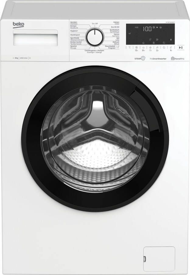 Beko WTV8716XBWST SteamCure™ Wasmachine