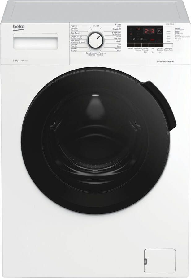 Beko WTV9725XCW1 wasmachine Voorbelading 9 kg 1400 RPM B Wit