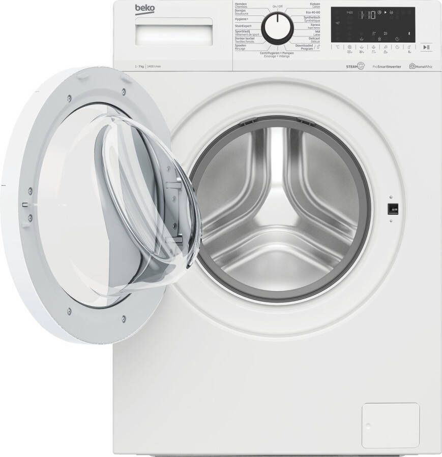 Beko WUV75420W SteamCure™ Wasmachine