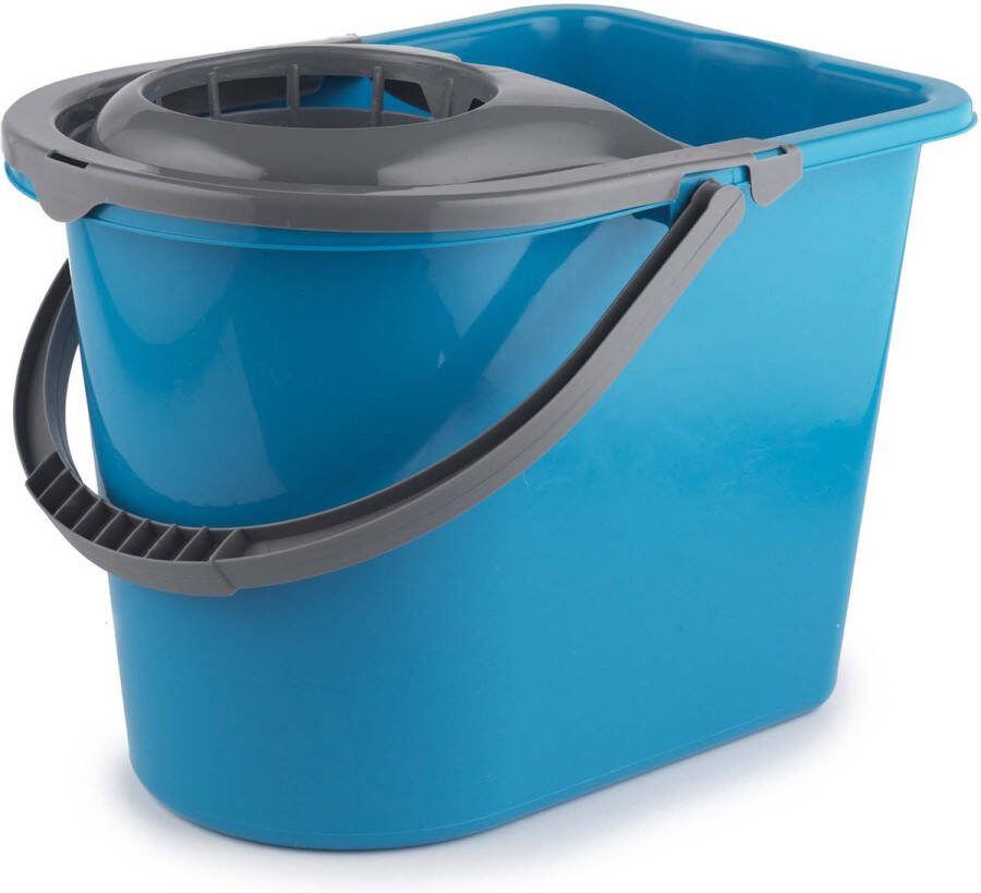 Beldray Mop Bucket – 14 liter – Reinigingsemmer met Wringer – Lichtgewicht – Draagbaar – Duurzaam