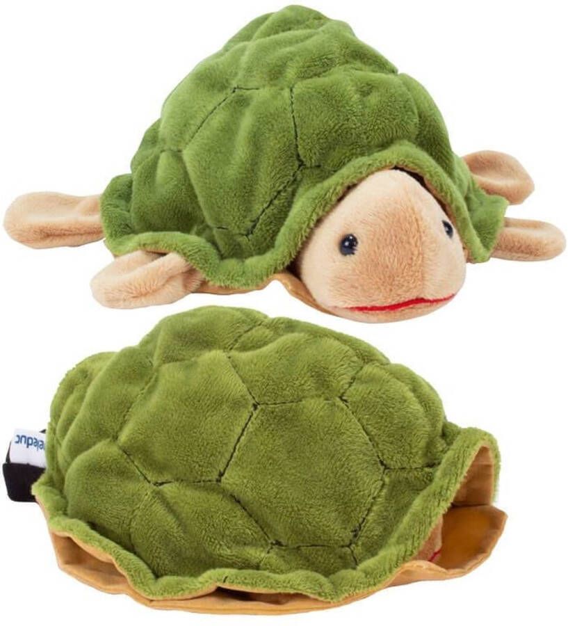 Beleduc Schildpad Speelhandschoen Handpop