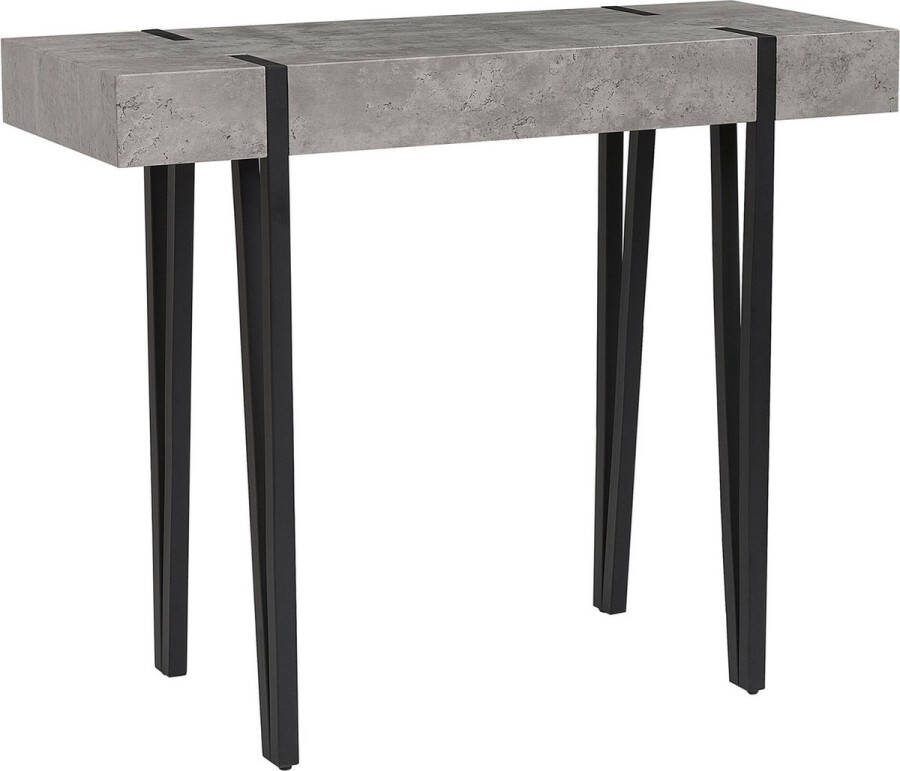 Beliani ADENA Consoletafel Lichtgrijs MDF