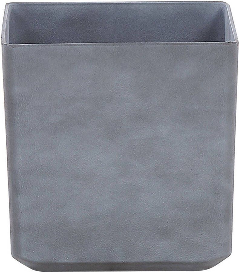 Beliani Artiki Plantenbak Voor Buiten-grijs-stenenmix