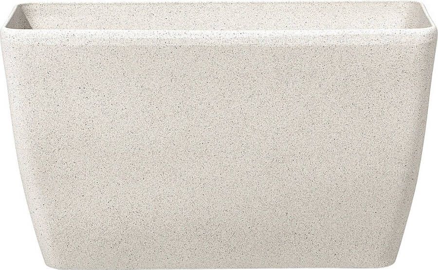 Beliani Baris Plantenbak Voor Buiten-beige-stenenmix