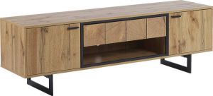 Beliani BOISO TV-meubel lichte houtkleur Spaanplaat
