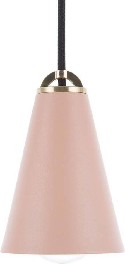 Beliani CARES Hanglamp roze metaal