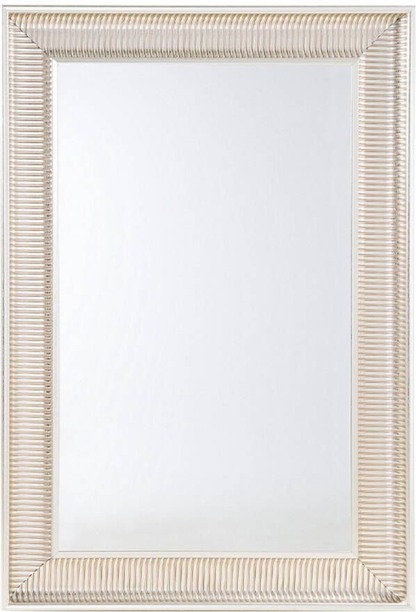 Beliani -CASSIS-Wandspiegel-Zilver-60 x 90 cm-Synthetisch materiaal